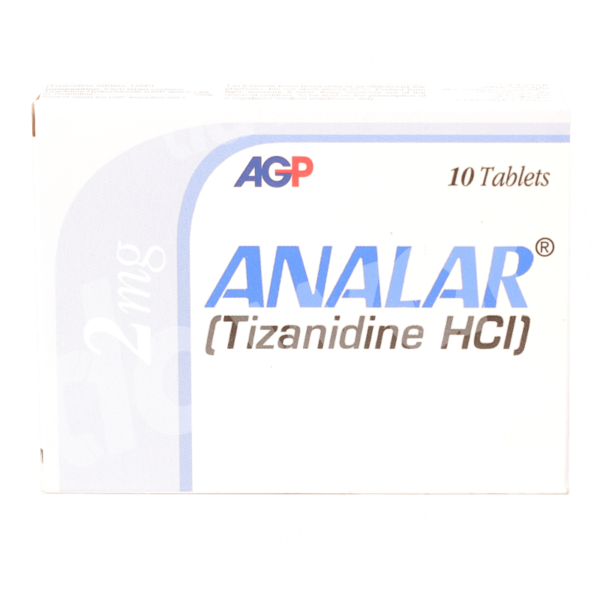 ANALAR 2MG TAB(TIZANIDIN)