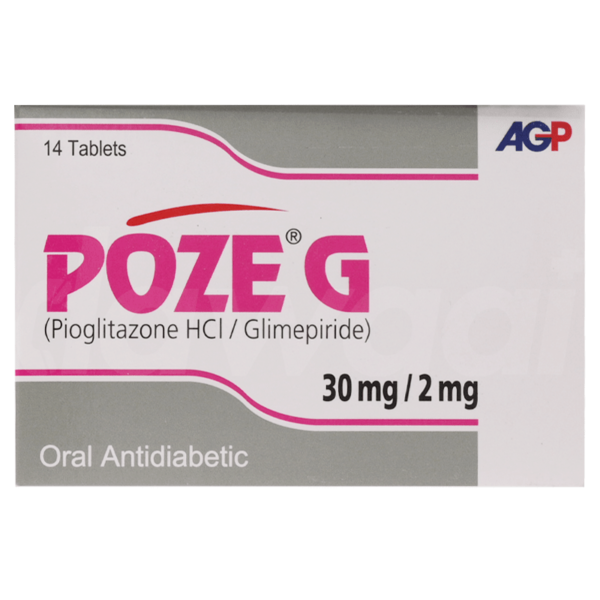 POZE G 30/2MG TAB