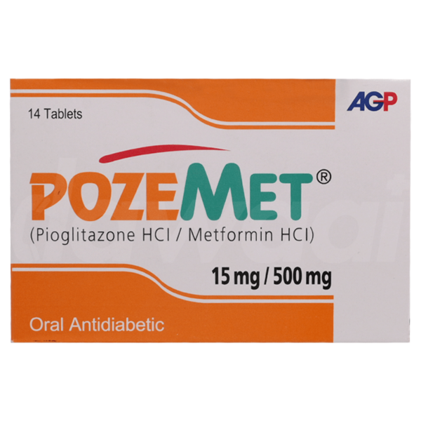 POZEMET 15/500MG TAB