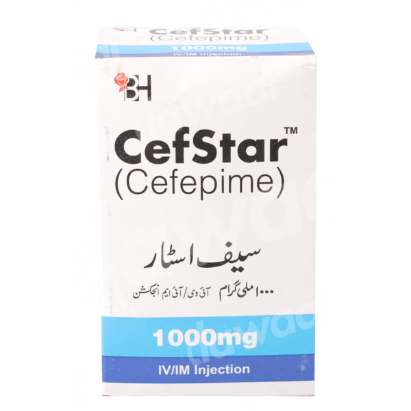 CEFSTAR 1GM INJ (CEFEPIME)