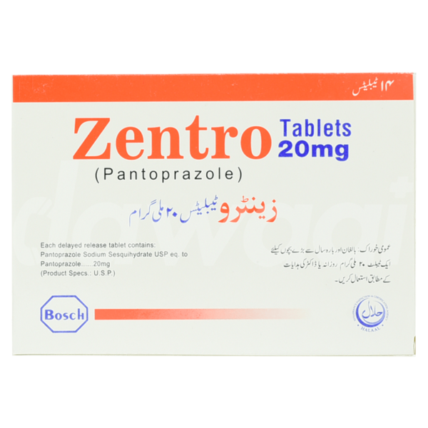 ZENTRO 20MG TAB