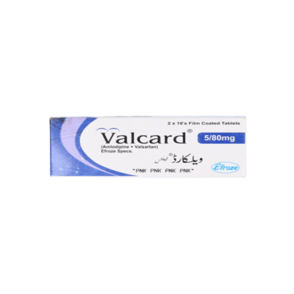 VALCARD 5/80MG TAB