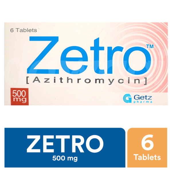 ZETRO 500MG(6)TAB