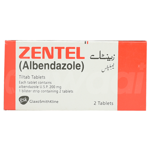 ZENTEL 200MG TAB