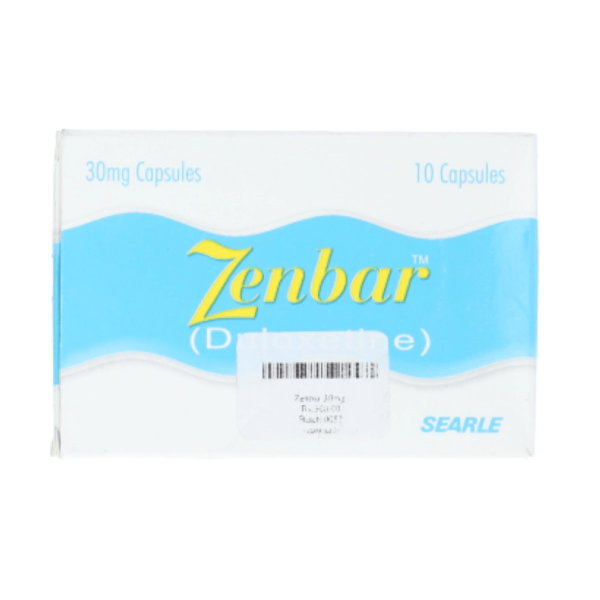 ZENBAR 30MG CAP