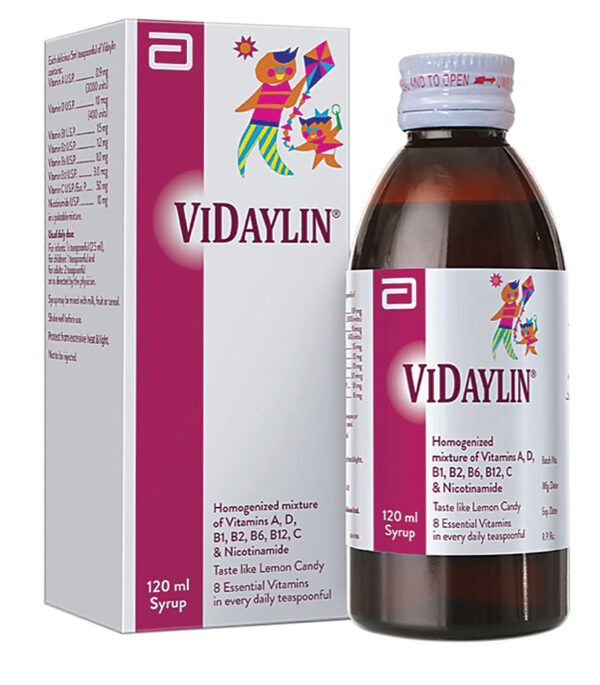 VIDAYLIN 120ML SYP