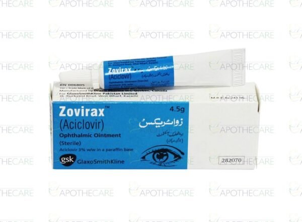 ZOVIRAX OPHTHALMIC OINT 4.5G