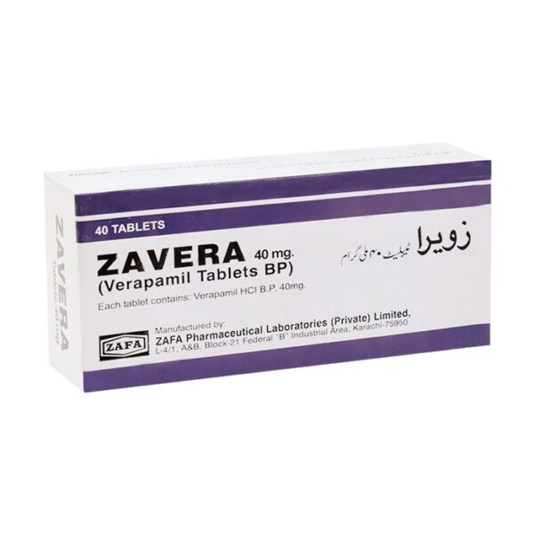 ZAVERA 40MG TAB