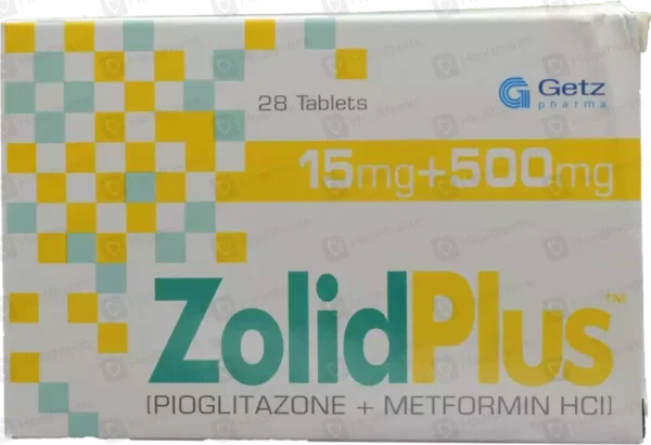 ZOLID PLUS 15/500MG TAB